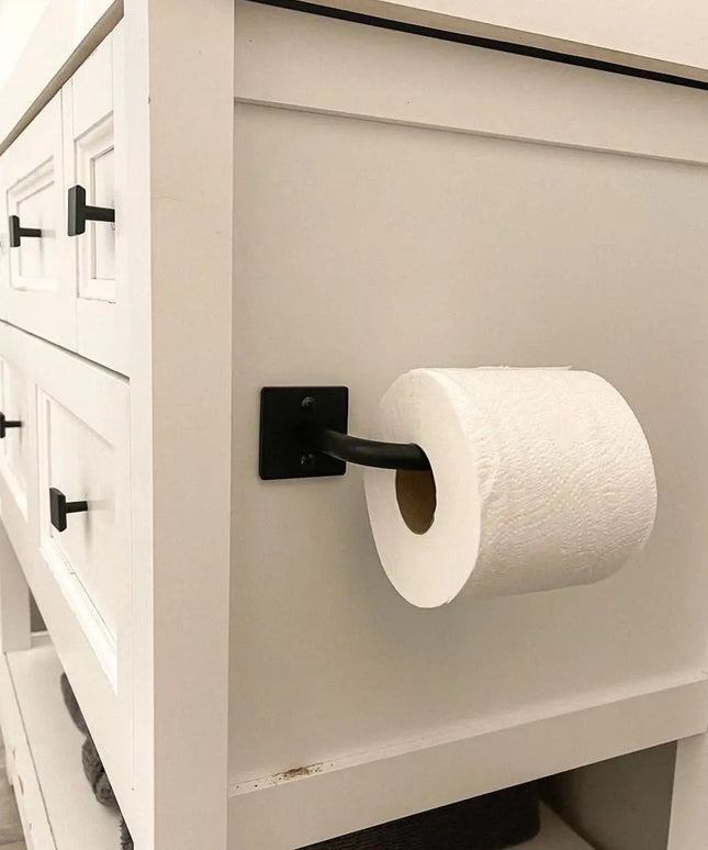 The Mitz Toilet Paper Holder  Clear Coat   | Industrial Farm Co