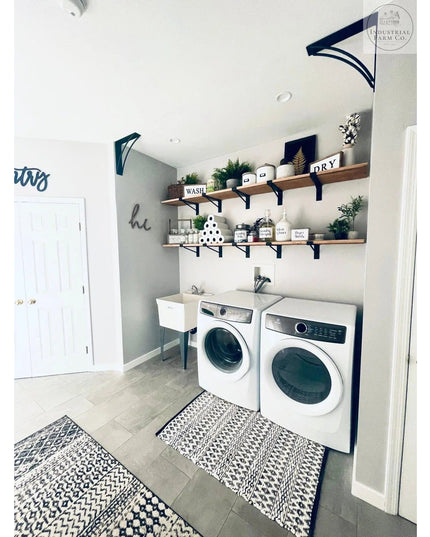 The Nauseef Shelf Support Bracket Shelf Support 3"  Depth Finish Copper Powder Coat | Industrial Farm Co