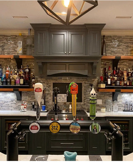 The Norfolk Farmhouse Bracket Brackets/Corbels 5" Depth x 6" Wall Mount Length Finish Copper Powder Coat | Industrial Farm Co