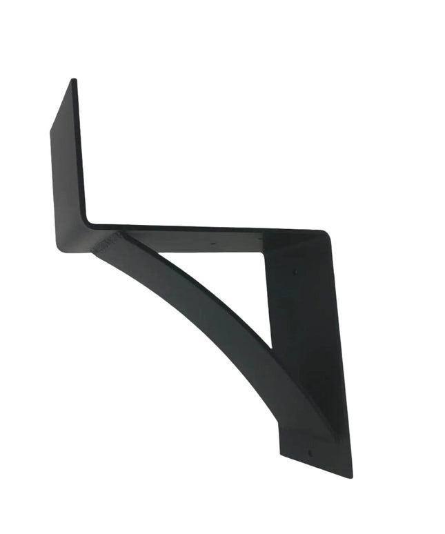 The Norfolk Farmhouse Bracket Brackets/Corbels 5" Depth x 6" Wall Mount Length Finish Silver Powder Coat | Industrial Farm Co