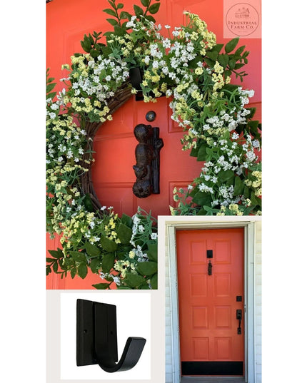 The Dublin Mudroom Hook Hook Gold Powder Coat   | Industrial Farm Co