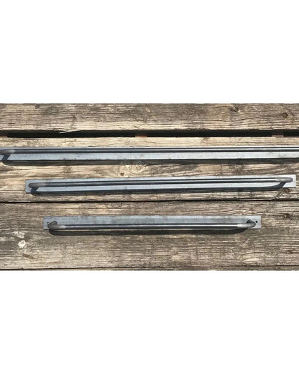 The Oswego Modern Bathroom Towel Bar Towel Bar 20" Wall Mount Length Finish Black Powder Coat | Industrial Farm Co