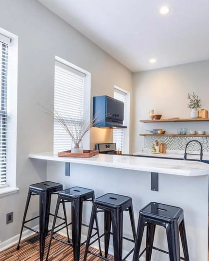 The Owasco L Shelf Support Shelf Support 4" Depth x 4" Wall Mount Length Finish Clear Coat | Industrial Farm Co