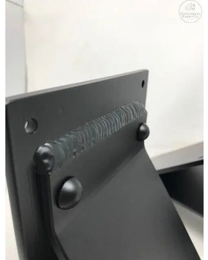 The Parish Style Bracket Support Brackets/Corbels 7" Depth x 7" Wall Mount Length Finish Black Powder Coat | Industrial Farm Co