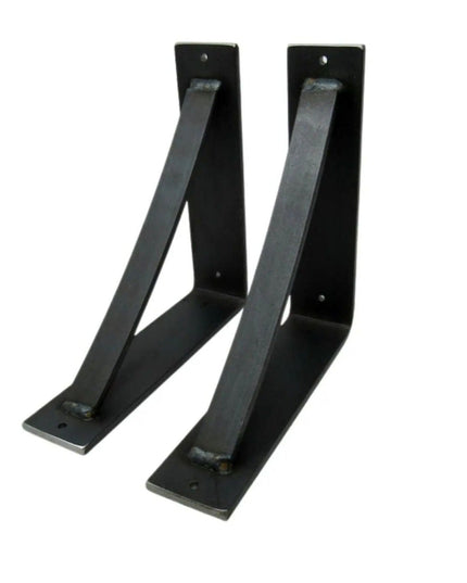 The Pops Bracket Supports Shelf Support 5" Depth x 5" Wall Mount Length Finish Copper Powder Coat | Industrial Farm Co