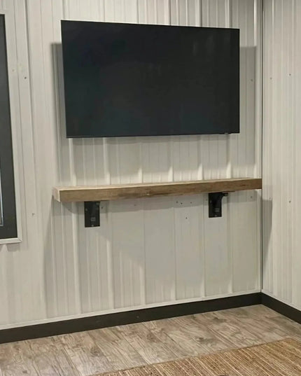 The Rosamond Shelf Supports Shelf Support 6" Depth x 6" Wall Mount Length Finish Copper Powder Coat | Industrial Farm Co