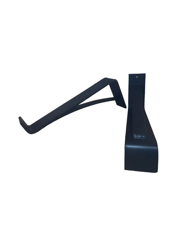 The Saratoga Shelf Support Bracket Brackets/Corbels 6" Depth x 6" Wall Mount Length Finish Raw - Uncoated Metal | Industrial Farm Co