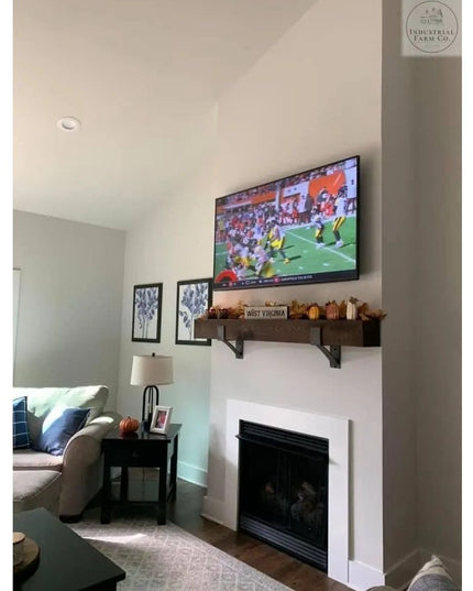 The Seneca Shelf Support Brackets/Corbels 6" Depth x 6" Wall Mount Length Finish Raw - Uncoated Steel | Industrial Farm Co