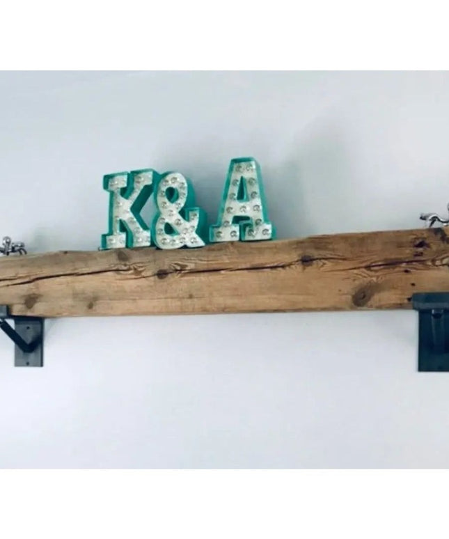 The Shaver Open Shelving Support Home & Garden 3"  Depth Finish Raw - Uncoated Metal | Industrial Farm Co