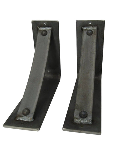 The Troy Shelf Support Shelf Support 6" Depth x 6" Wall Mount Length Finish Raw - Uncoated Metal | Industrial Farm Co