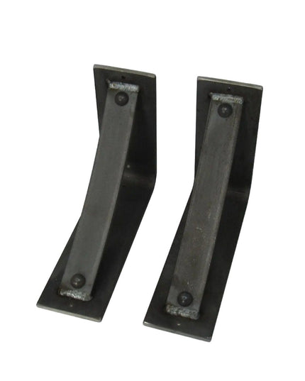 The Troy Shelf Support Shelf Support 6" Depth x 6" Wall Mount Length Finish Black Powder Coat | Industrial Farm Co