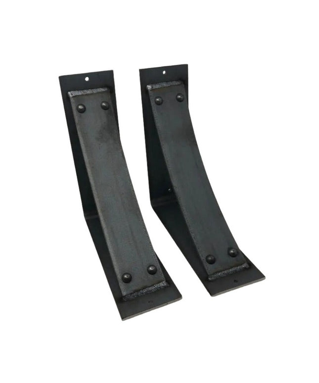 The Utica Support - Sold Individually Brackets/Corbels 6" Depth x 6" Wall Mount Length Finish Raw - Uncoated Metal | Industrial Farm Co