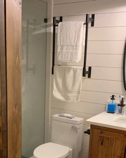 The Wall Mounted Ossit Ladder  2 Feet - 16" Wide Finish Silver Powder Coat | Industrial Farm Co