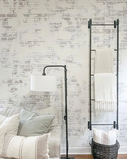 The Wall Mounted Ossit Ladder  3 Feet - 16" Wide Finish Clear Coat | Industrial Farm Co