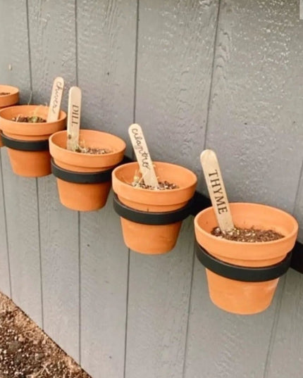 The Yonkers Horizontal Planter Plant Holder 20" Style 4" Pots | Industrial Farm Co