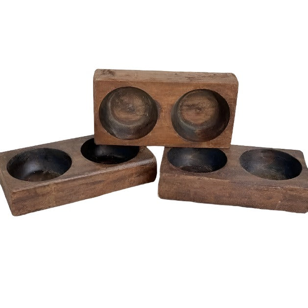 Wooden Cheese Mold  Three Hole Mold   | Industrial Farm Co